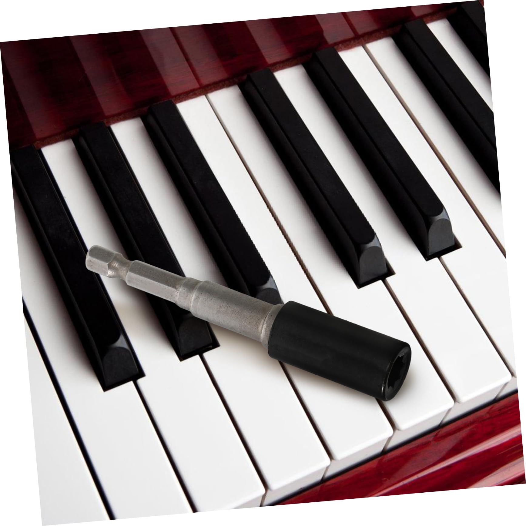 ibasenice 4juegos Herramientas De Afinación De Piano Enchufe y Llave Accesorios De Mantenimiento Para Pianistas y Aficionados Material De Manganeso y Durable Herramienta Práctica Para