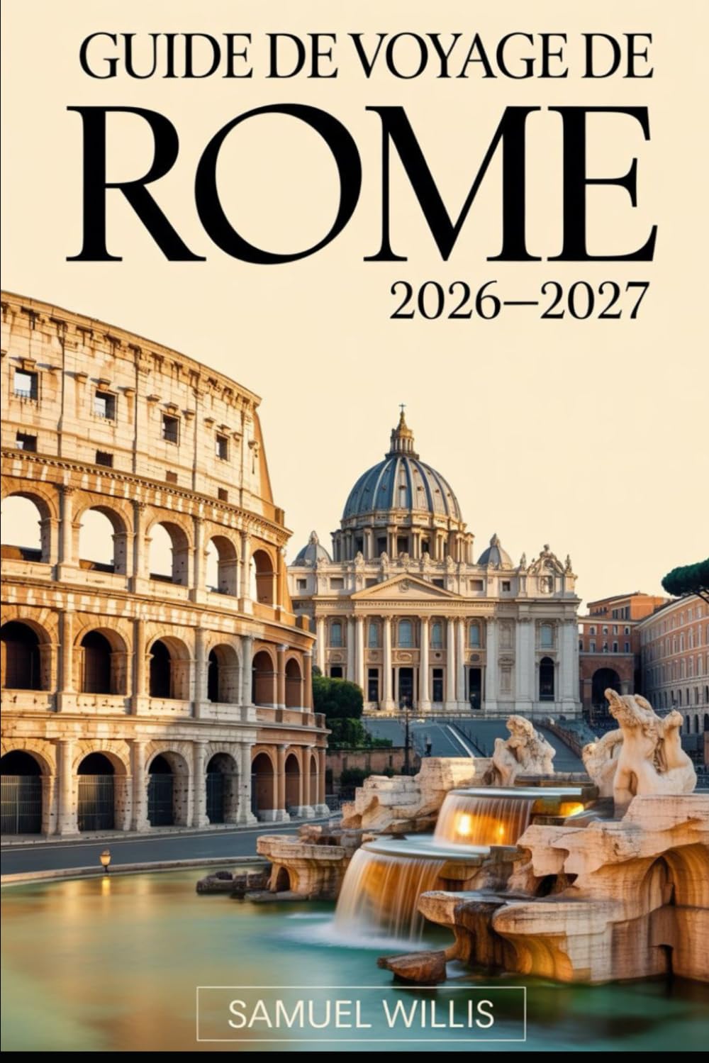GUIDE DE VOYAGE DE ROME 2026-2027: Explorez le Colisée, la Cité du Vatican, la fontaine de Trevi, le Panthéon, Trastevere et les principales attractions de Rome avec confiance