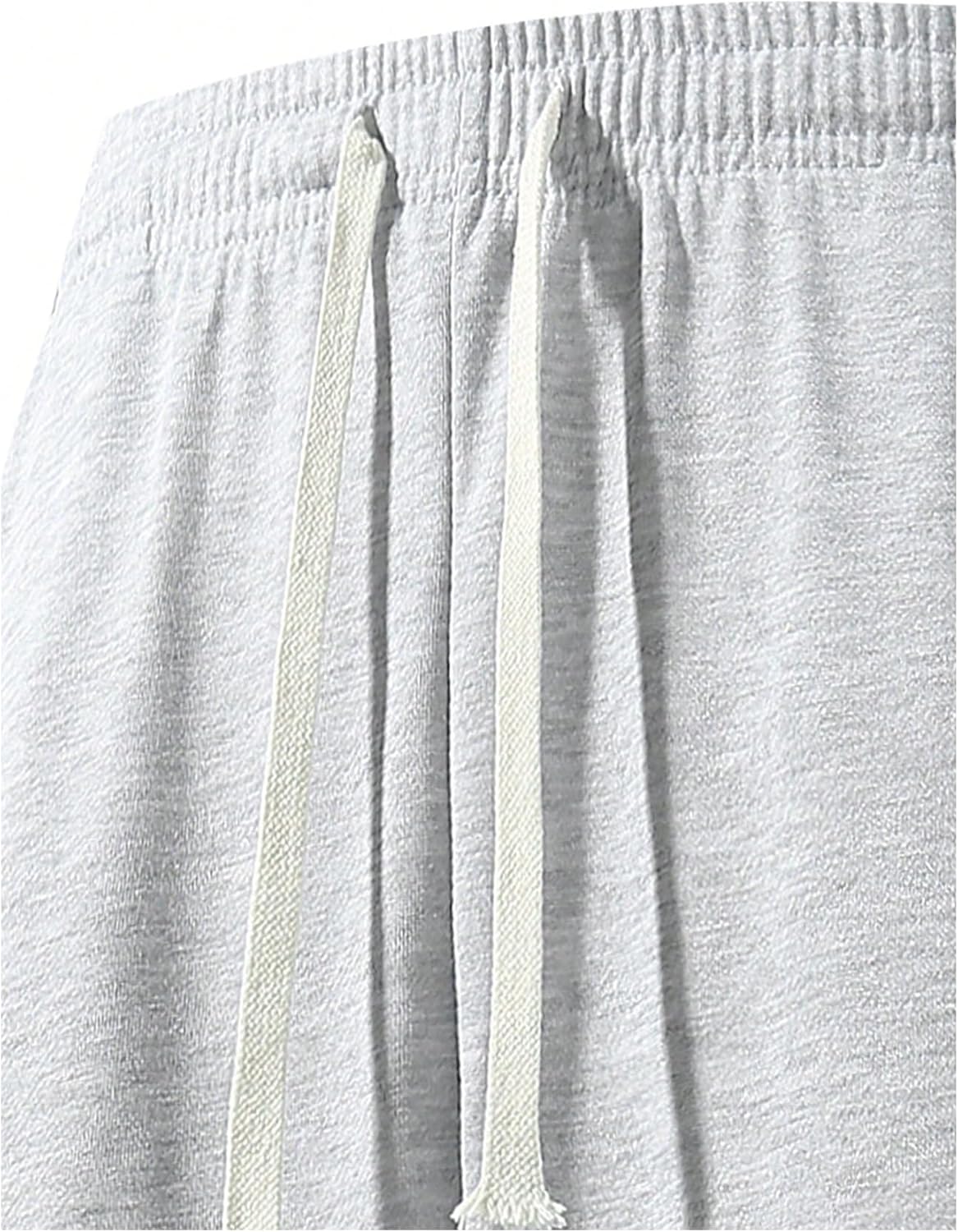 GORGLITTER Men's Baggy Track Pants Wide Leg Elastic Drawstring Oversized Loose Casual Streetwear Sweatpants - Image 3