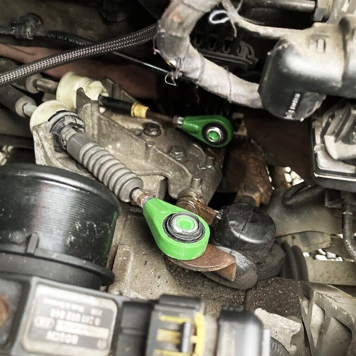 Manual Gearbox Shift Cable Linkage Bushing for Fiat 500 for Ford KA Repair Kit Shifter Lever Selector Connect Both End Replacement Parts 555223138 55245287