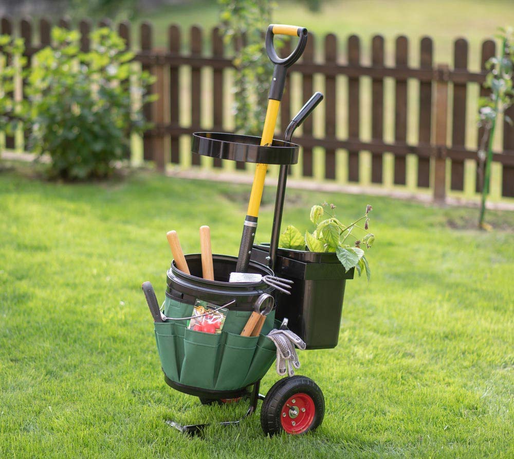 WESTMANN Hand- und Gartenwagen 40x56x104 cm Grün 40 kg Metall bis 40 kg