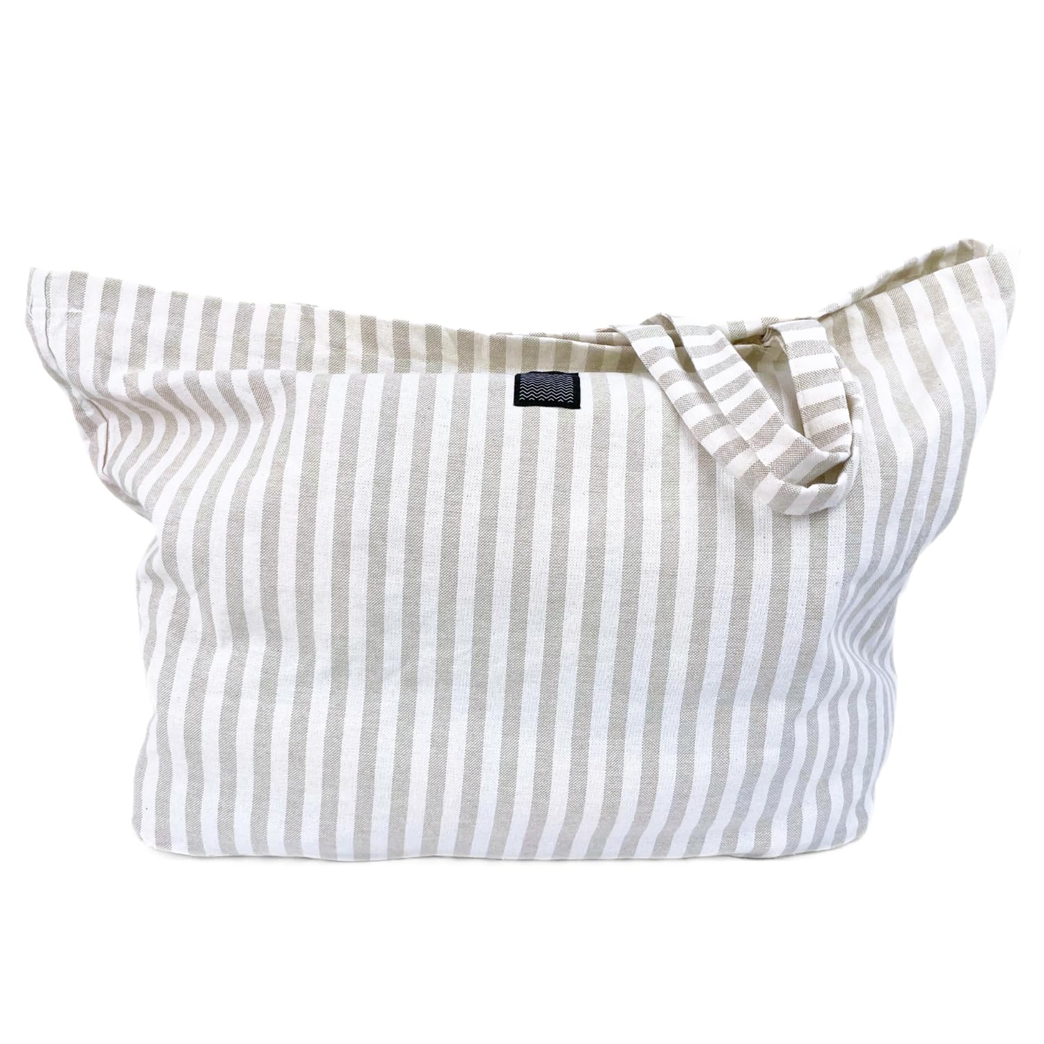 MOMOMUS Bolsa de Playa XXL - Bolsillo Interior - 65x40 cm