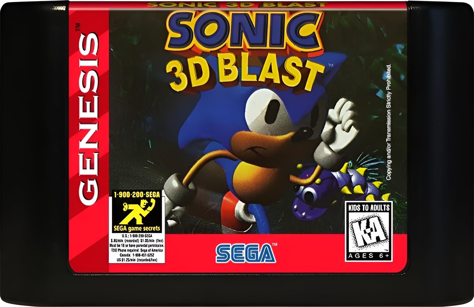Amazon.com: Sonic 3D Blast - Sega Genesis (Renewed)