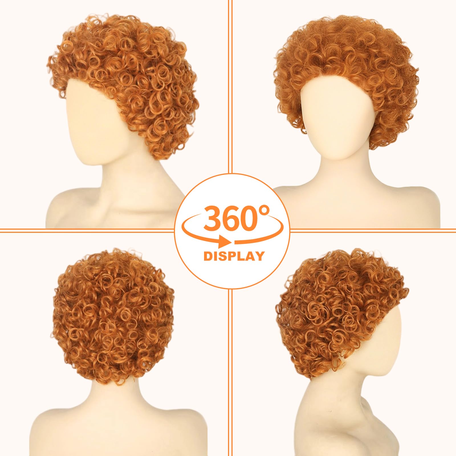 Mrs Roper Halloween Costume Accessory Set 70s Retro Party Outfit Adult Women's Roleplay Accessories Includes Wig and Jewelry - Image 4