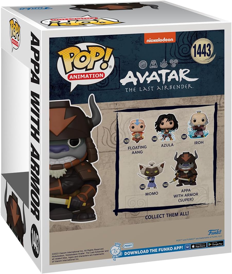 Funko POP! Super: Avatar: The Last Airbender Appa with Armor