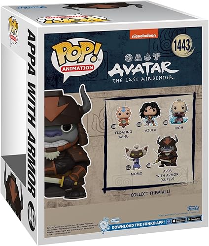 Miniatura 3 de Funko POP! Super Avatar The Last Airbender - Appa with Armor - Figura de vinilo coleccionable - Idea de regalo - Producto oficial - para niños y
