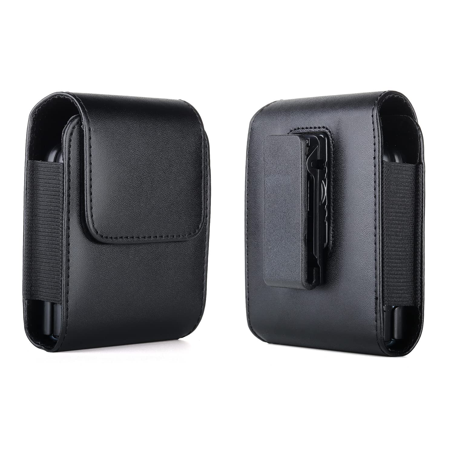 TDG® Vegan Leather Mobile Belt Pouch Holster Rotating Belt Clip Case for Samsung Galaxy Z & Motorola Flip Phones (Samsung Galaxy Z Flip3 5G, Black) (B0B5PRZ5BV) Amazon Price History, Amazon Price Tracker