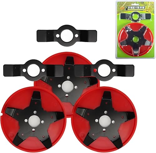 Miniatura 8 de Disco de deshierbe para desmalezador, disco de deshierbe, placa de desbrozadora para recortadora, cuchillas de placa de desbrozadora, placa de