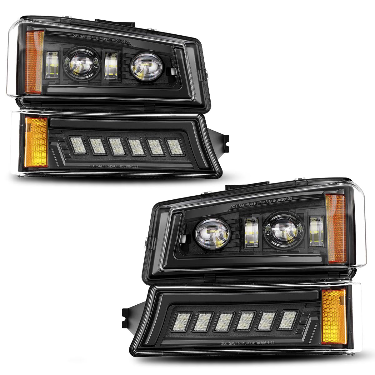 Z-OFFROAD LED Headlights Assembly 