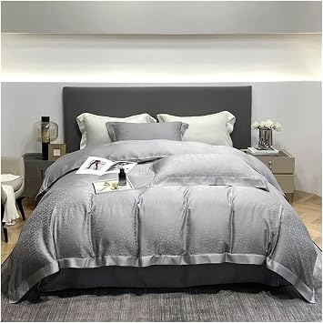 Cotton Bedding Set Luxury Comforter Duvet Cover Bed Bedding Set Bed Cover,Bed Sheets,One Color-King
