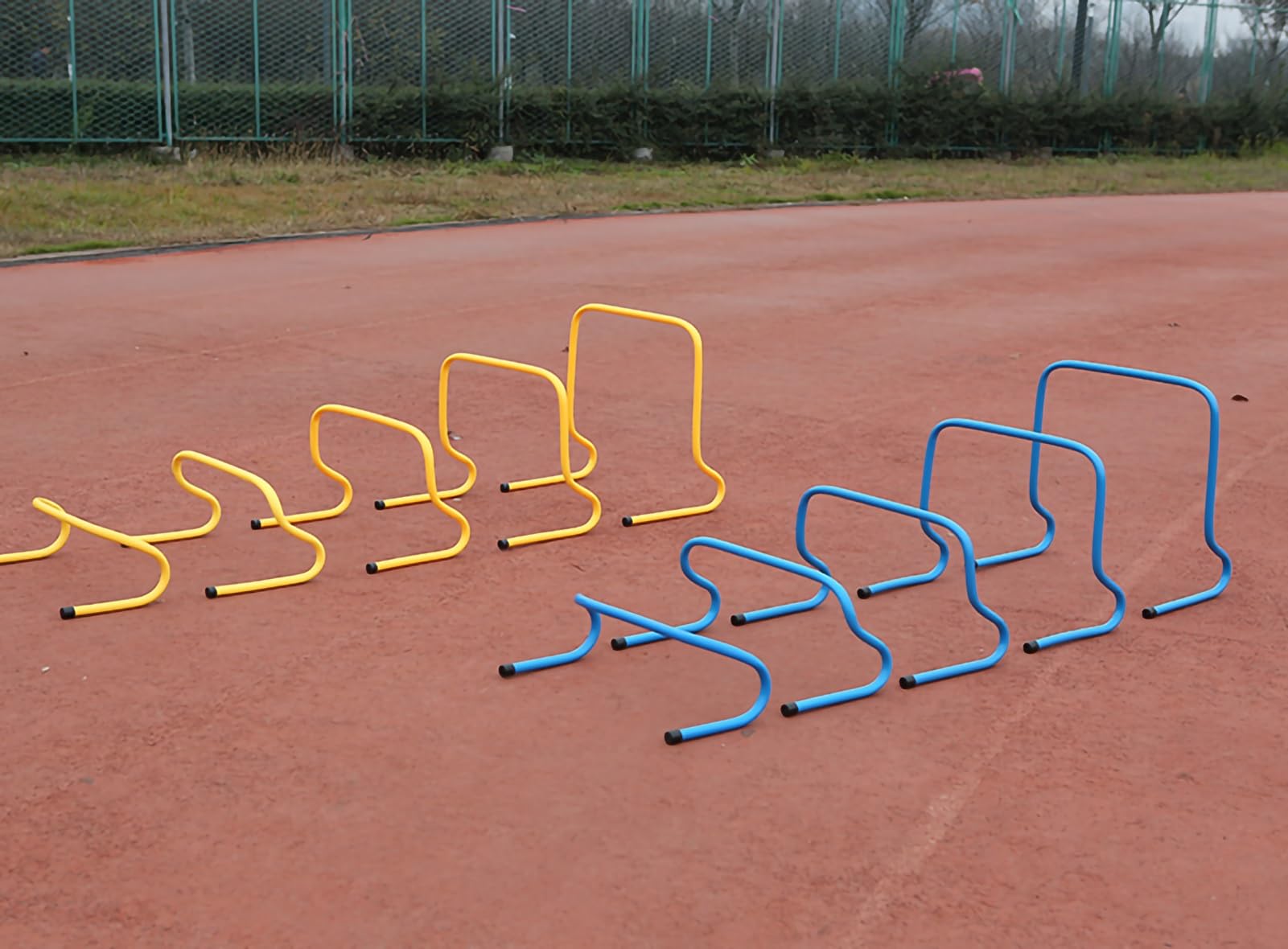 Set di 5 ostacoli, per allenamento di calcio, esercizi veloci per allenamento di velocità, adatti per ostacoli di allenamento di velocità dei bambini