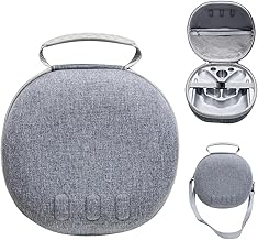 sikiwind For Meta Quest3 VR Bag, Suitable for Meta Quest 3 Carrying Case VR Glasses Storage Bag VR Headset Handle Anti-Fall and Anti-Scratch Lightweight Portable Protection (Grey)