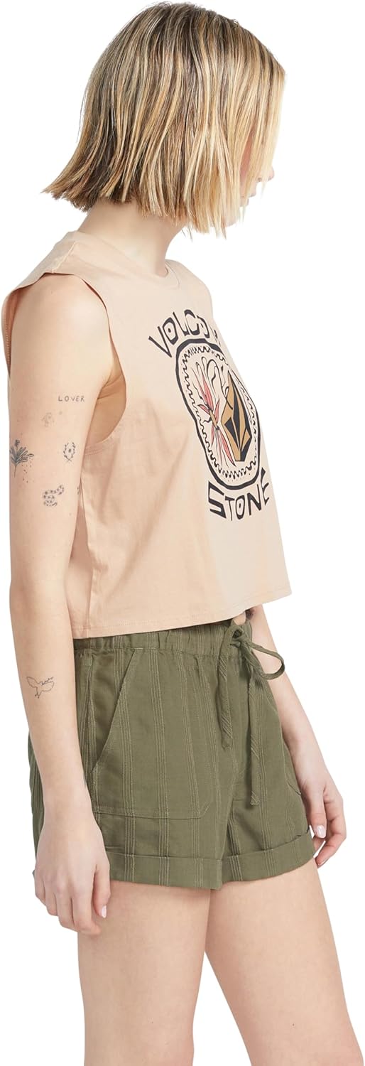 Volcom Women's Sunday Strut Elastic Waist Short - Image 3