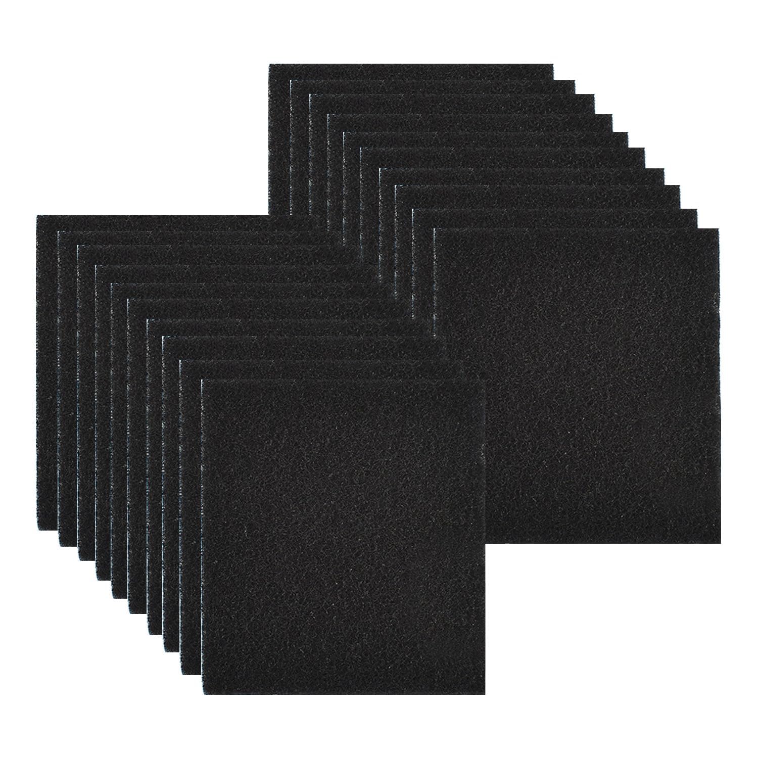20 Pcs Activated Carbon Odour Filter, Cat Litter Box Activated Carbon Filters Compatible