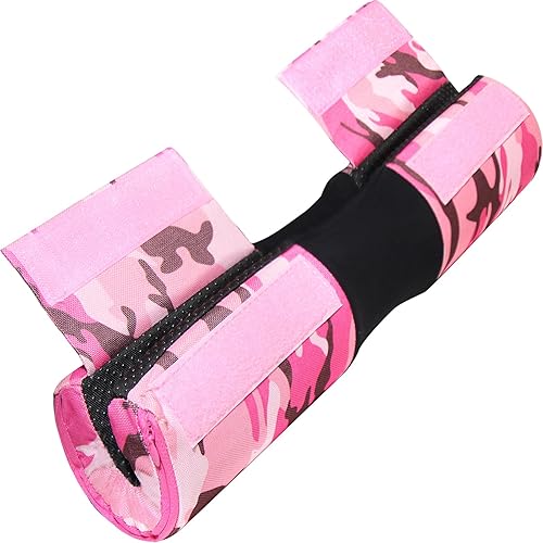 Barbell Pad Perfect for Squat, Hip Thrust - Zipper Design Replaceable Thick Foam Cushion - Gym Workout Smith Machine Thruster Weightlifting