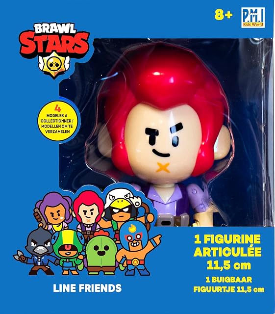 Foto 2 de 2 de Lansay Brawl Stars - Figura articulada (11,5 cm), diseño de Colt