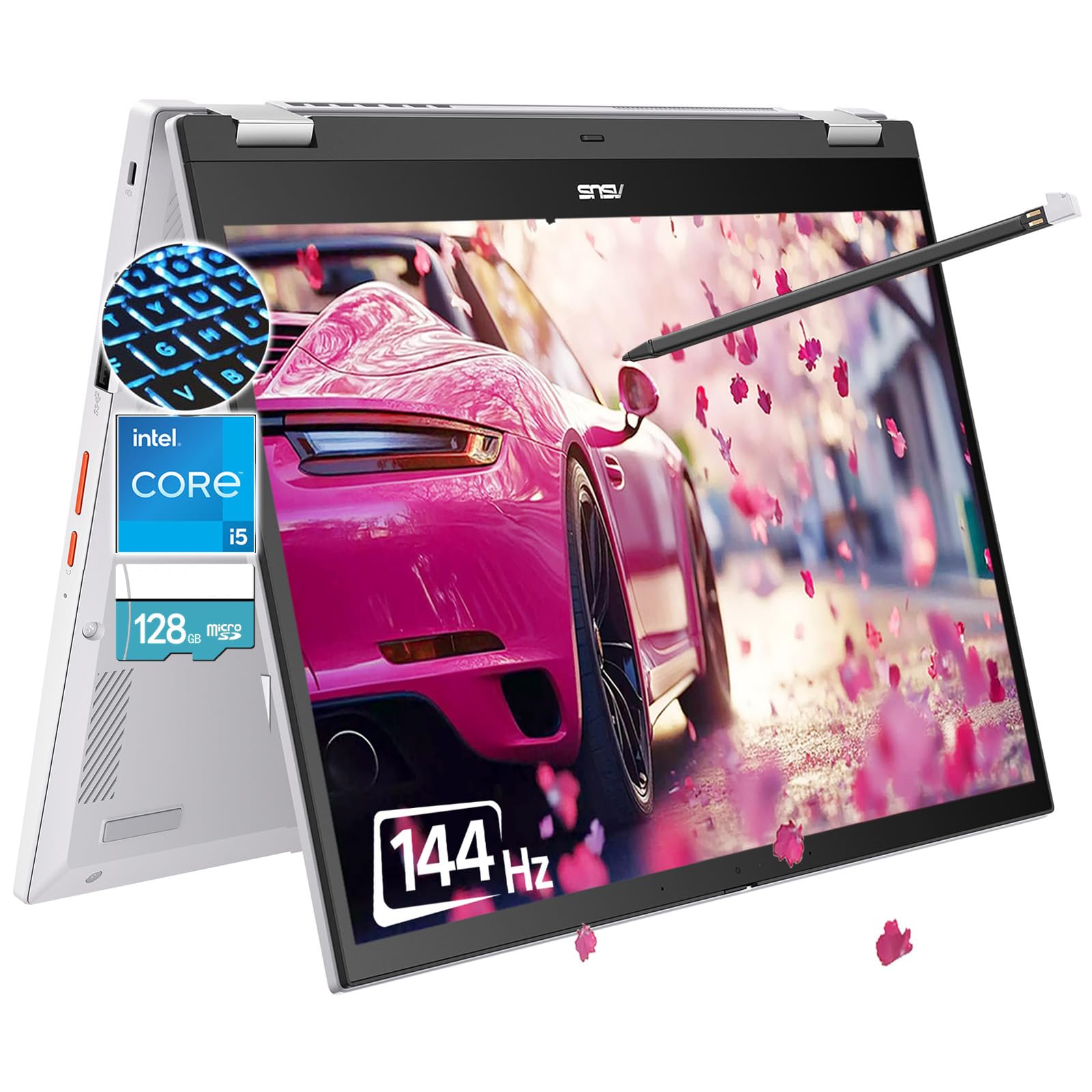 Amazon.com: ASUS Chromebook Plus Touchscreen Laptop Flip 2-in-1-14