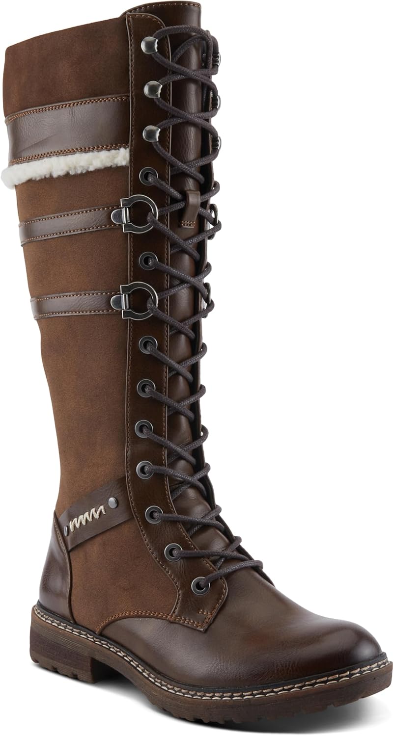 PATRIZIA Women's ALGERON Tall Boots with Sleek Design, Decorative Details, and Comfortable Fit
