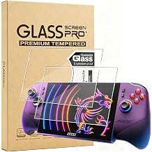 KZIOACSH 2 Pack Screen Protector for MSI Claw 8 EX ai +/Claw 8 EX ai Plus