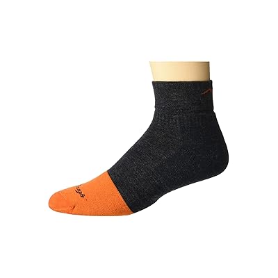 Darn Tough Vermont 1/4 Steely Midweight with Cushion w/ Full Cush Toe Box Men