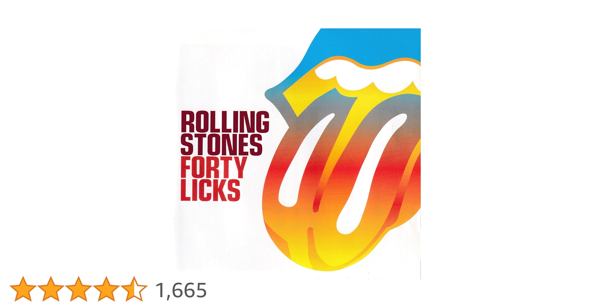 ★美品★TheRollingStones 限定ボックス盤FORTY LICKS Forty Licks 4LP - The Rolling Stones