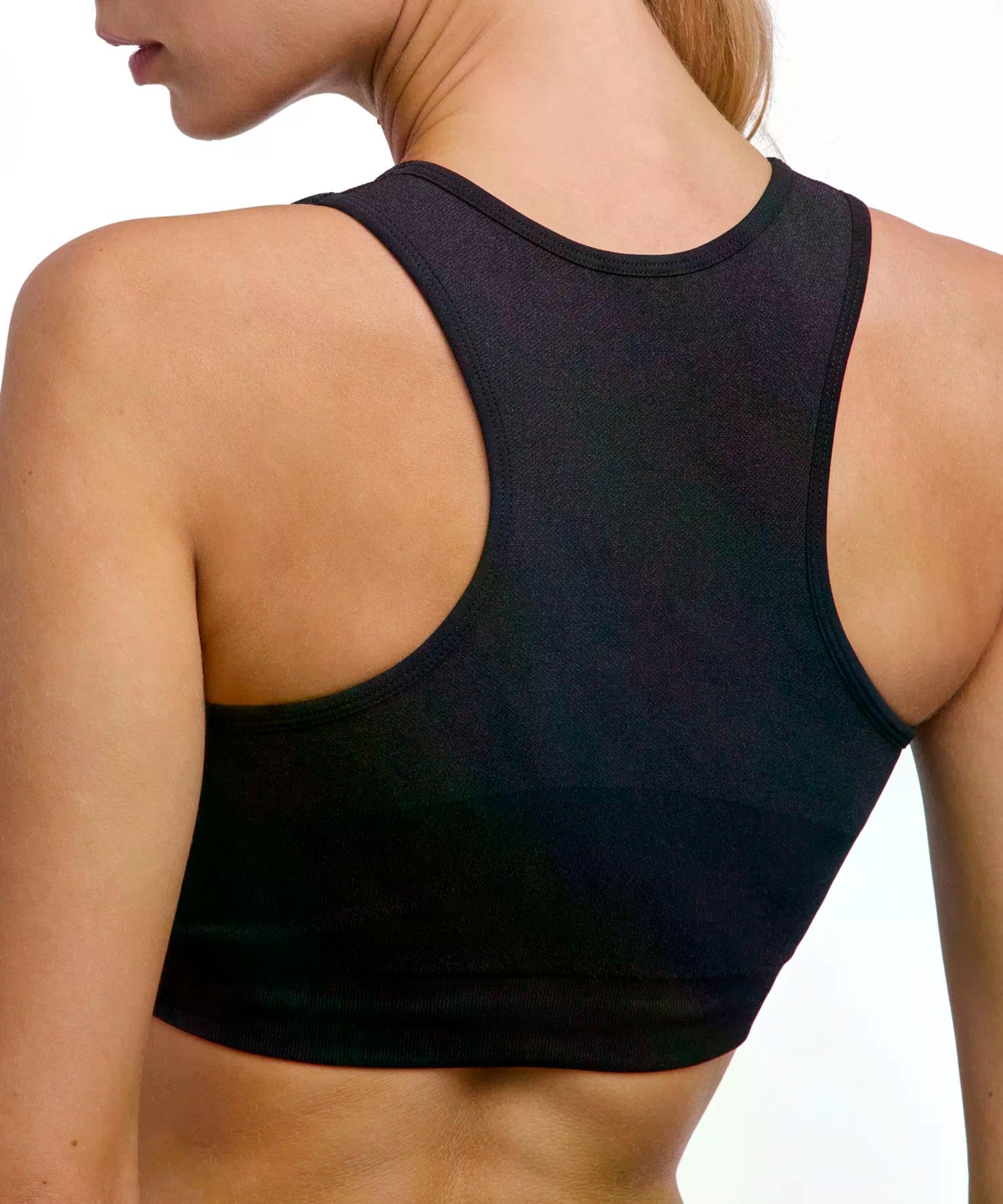 FALKE Damen Support Sport-BH nahtlos mit herausnehmbaren Polstern