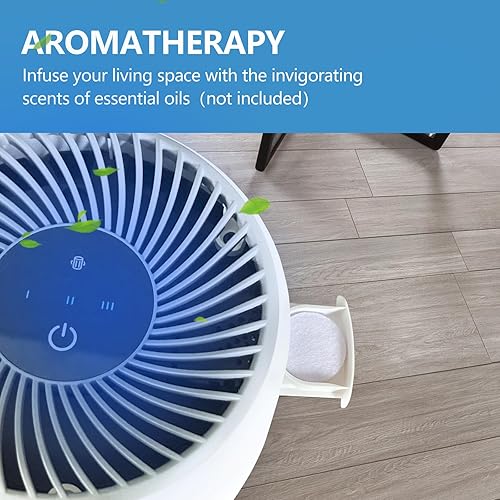 Miniatura 5 de KEEPOW Paquete de 30 almohadillas aromáticas compatibles con el purificador de aire LEVOIT Core MiniLV-H128, almohadillas de aceite esencial de