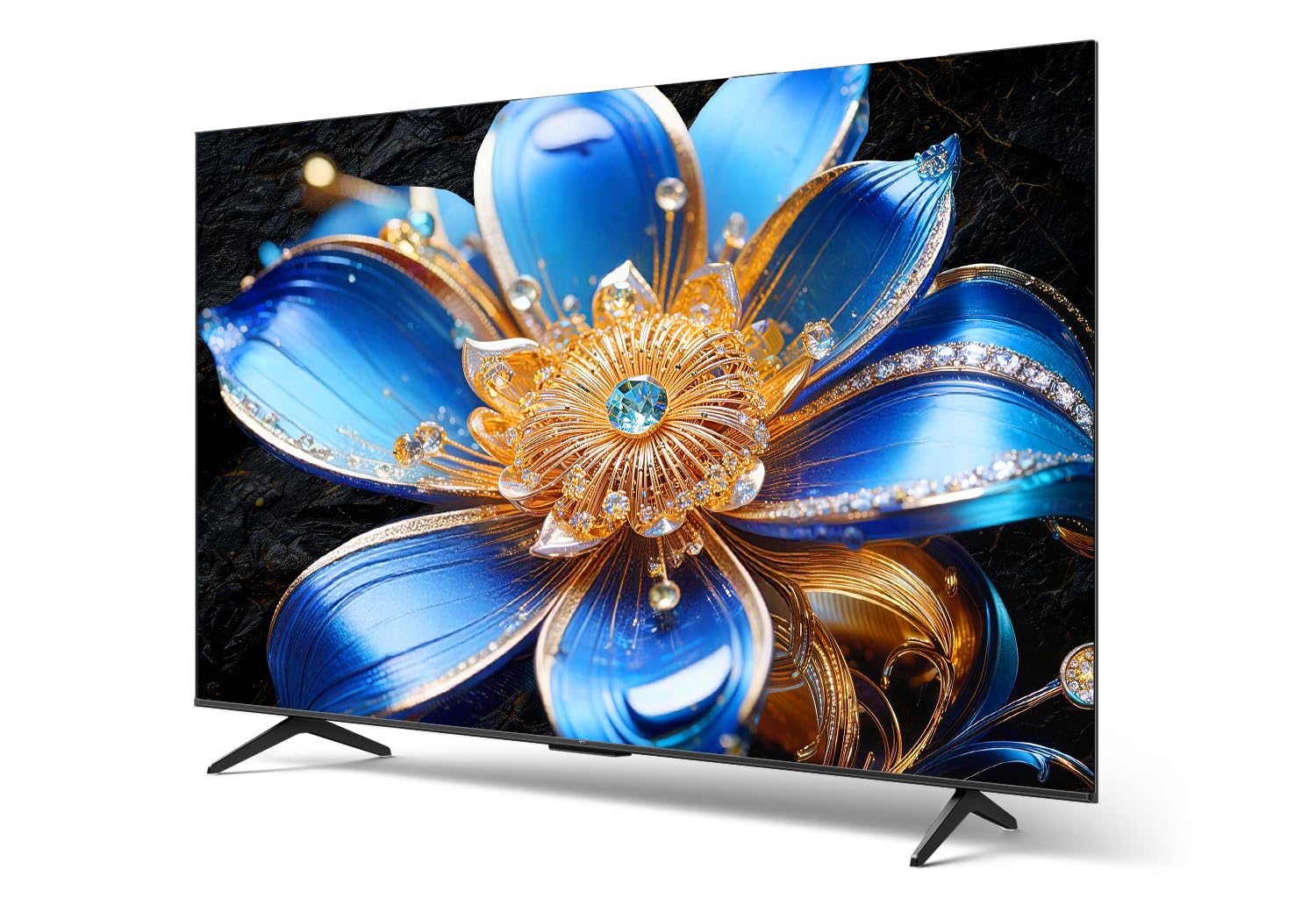 TCL 43T6D 4K UHD Smart QLED Google TV side view