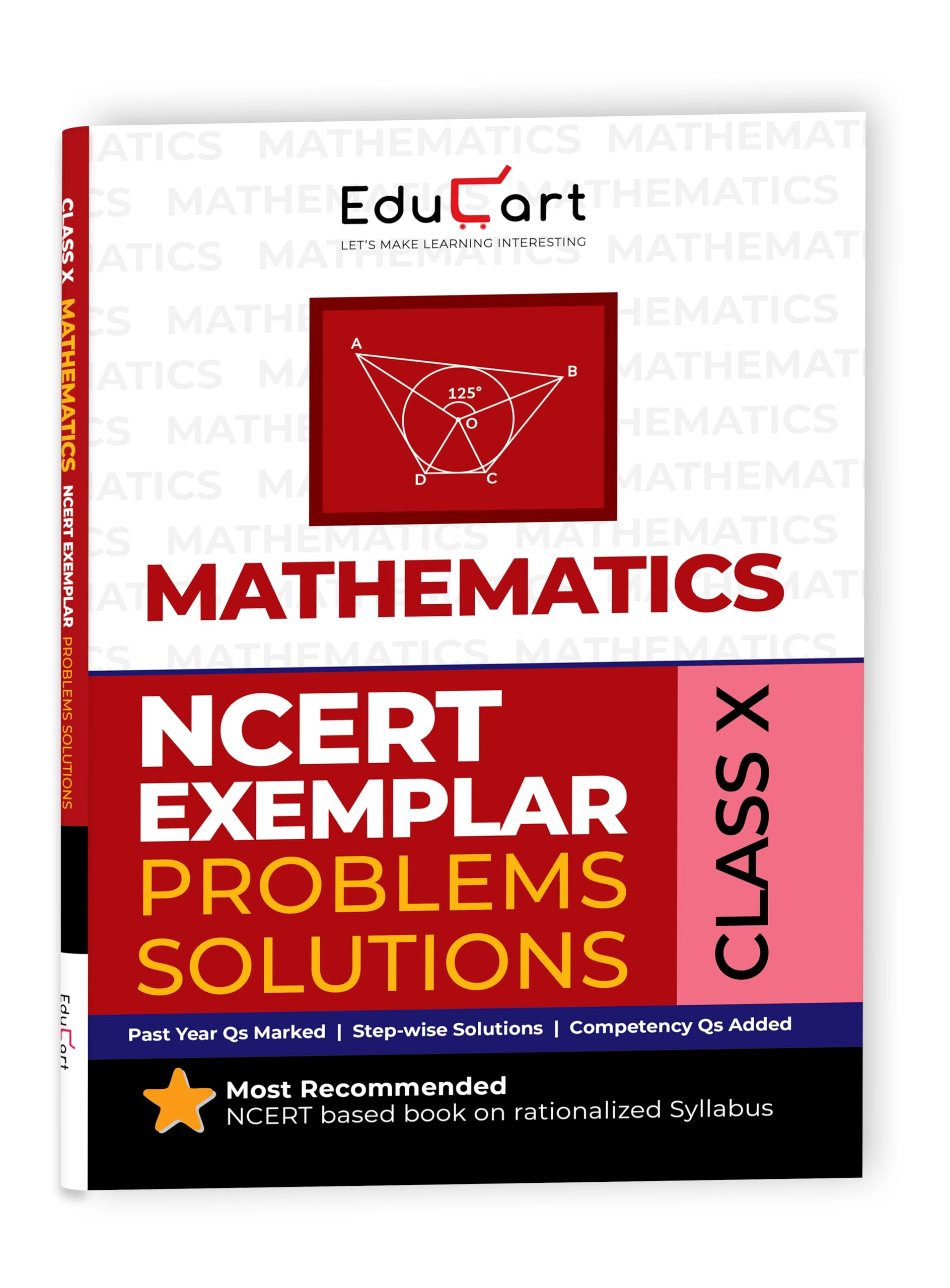Educart NCERT Exemplar Class 10 Mathematics 2025 Problems Solutions (For 2025-26 Board Exam) Paperback – 27 January 2025
