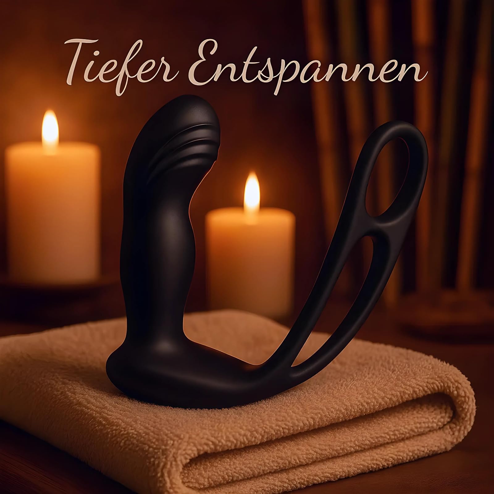 Vibrador Próstata Masculino Dildo Estimulación Próstata con Anillo para Pene 9 Modos de Vibración y Empuje Plug Anal Juguete Sexual para Hombres Control por APP Bluetooth