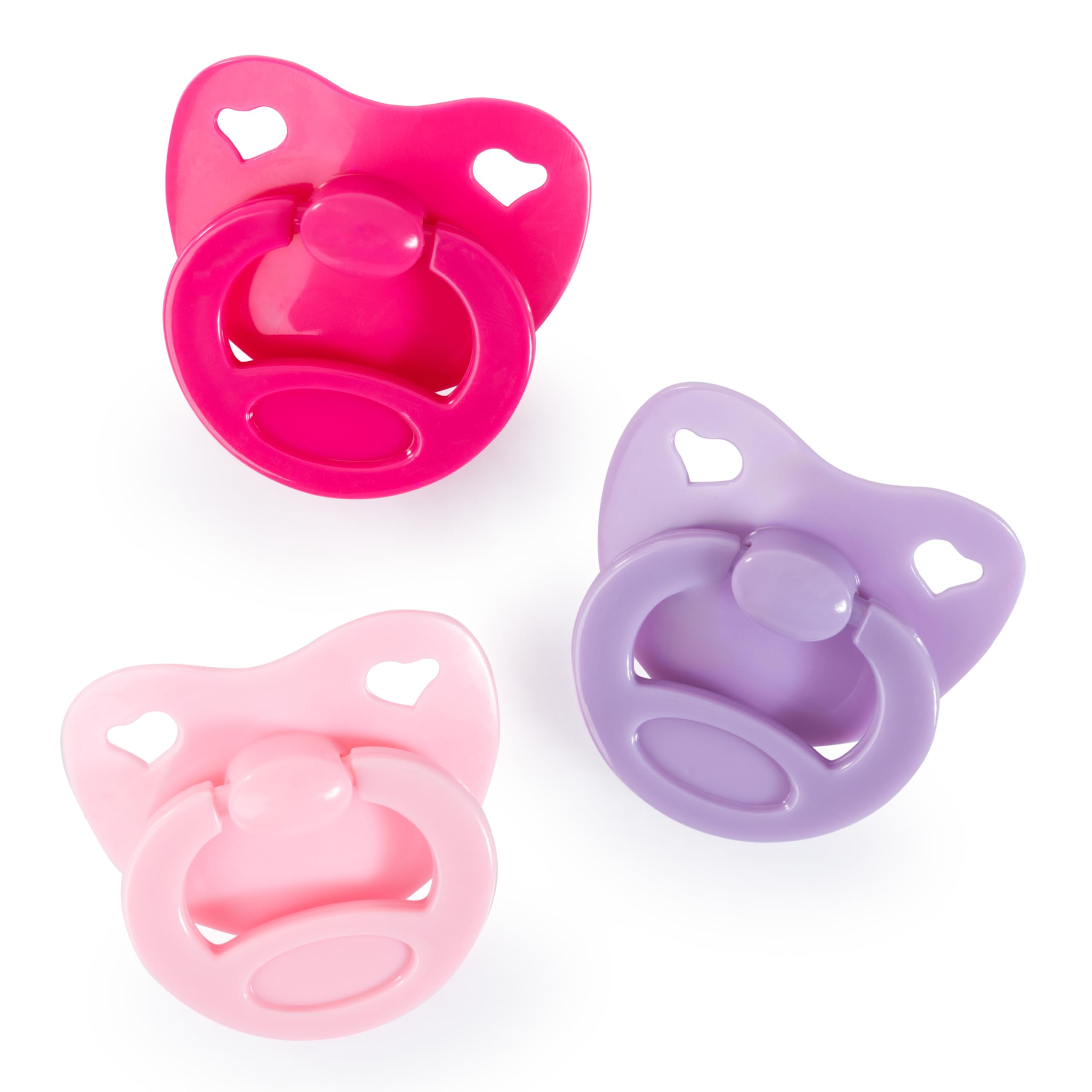 Bayer Design 79104AA Pacifier Set for Dolls, dummies Multi-Coloured, Doll Accessories