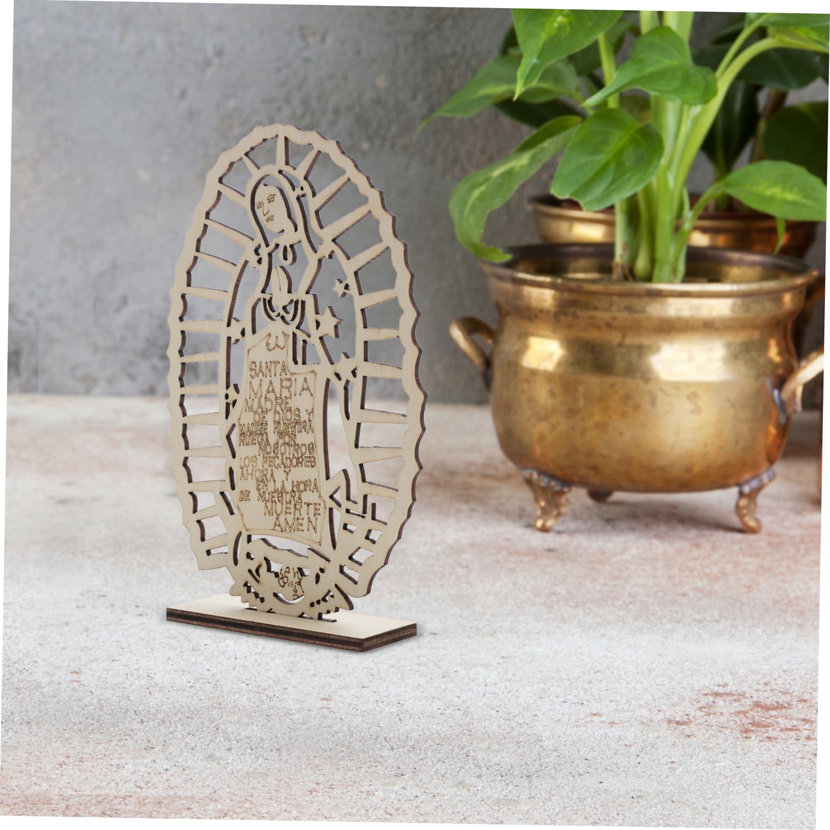 16stücke Teiliges Holz-tischdekoration Für Taufe Und Babyparty Stilvolle Religiöse Mittelstücke Für Hochzeiten Und Feierlichkeiten Elegante Baptism-dekoration Für Besondere