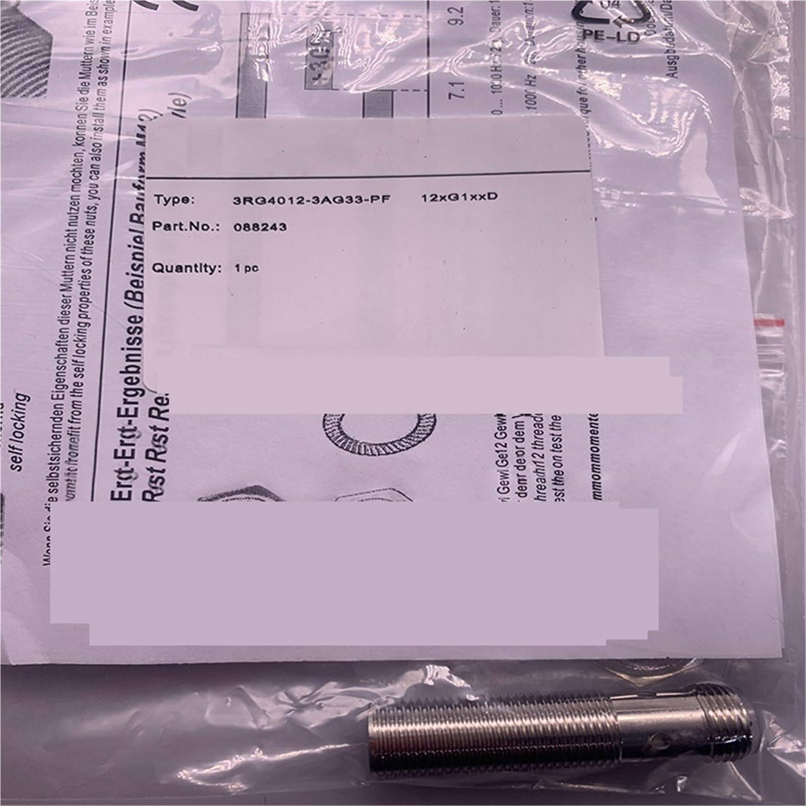 1 sensore 3RG4013-3AB00 3RG4022-0AG01 3RG4022-0AF01 3RG4022-0AA00 3RG4022-3AG01(3RG4022-3AG01)
