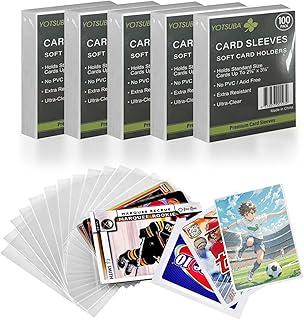 Regular Trading Card Soft Sleeves Ultra Clear Plastic Penny Protector (500pcs)