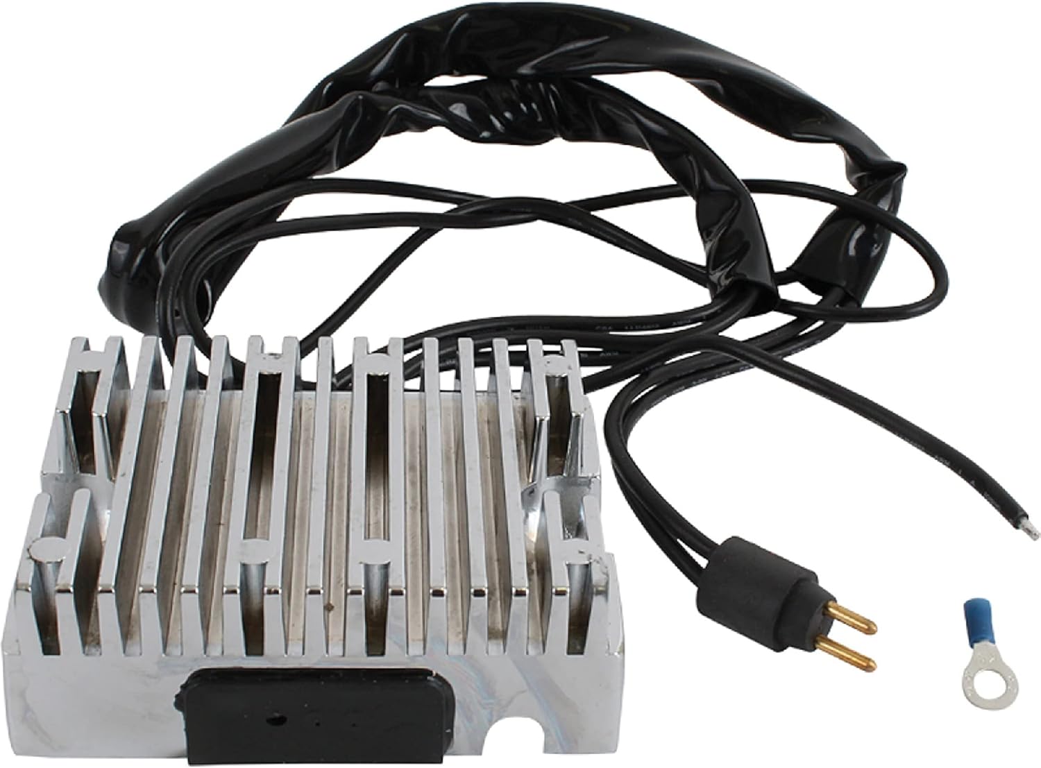 DB Electrical 230-22126 New Chrome Voltage Regulator Rectifier Compatible with/Replacement for Harley Sportster 1986 1987 1988 1989 1990 86 87 88 89 90 74523-84A 380-800