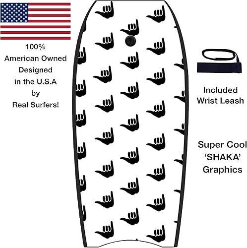 Miniatura 48 de WATERKIDS Kids Surfboard & Leash, Perfect for Learning How to Surf, Made for Kids,Soft Top for Beginners, Foam Surfboard Makes It Easy to Learn How