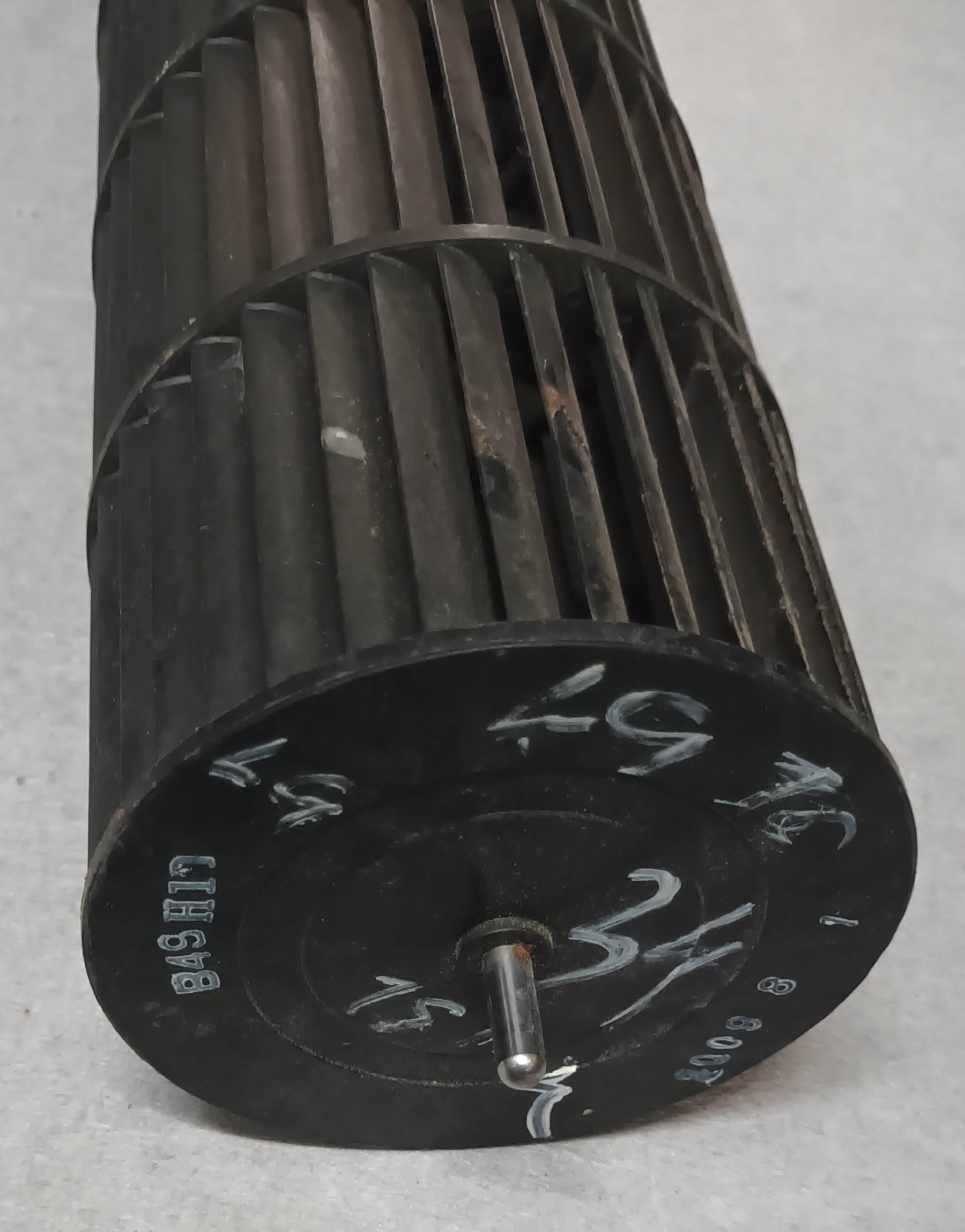 Plastic Air Conditioners Spares and Split Air Conditioner Indoor Blower Wheel Legth:34" With:4. Pin Length:1.5 cm,Dia:5mm Back Hole Dia:10mm (B49H17) 800981 (00-5)-image-49