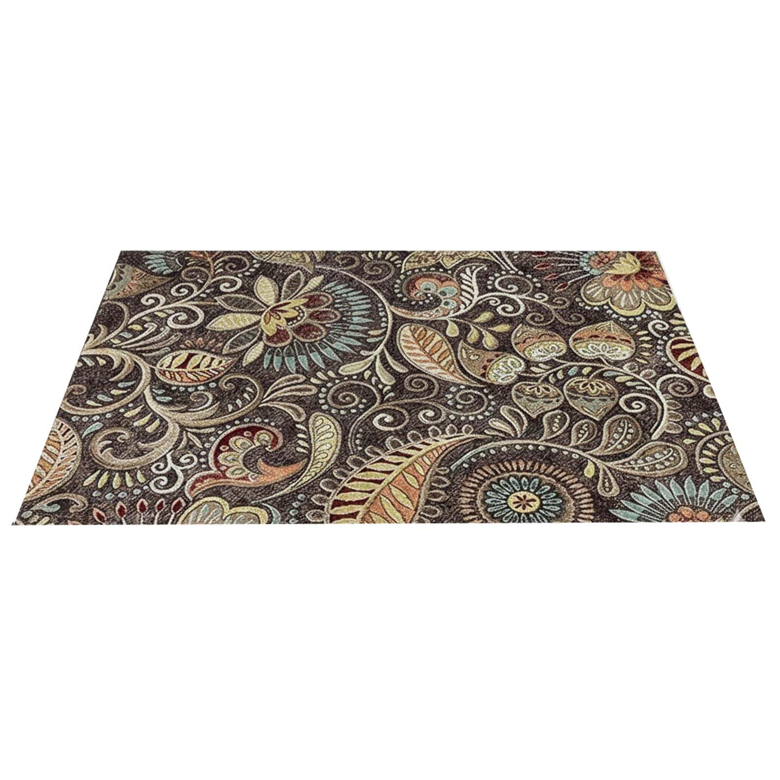 Tapis Extérieur Lavable, Tapis de Camping Imperméable, Tapis de Pique-Nique, Tapis Antidérapant, Tapis Doux et Confortable, Tapis d'Entrée, pour Sol, Patio, Jardin