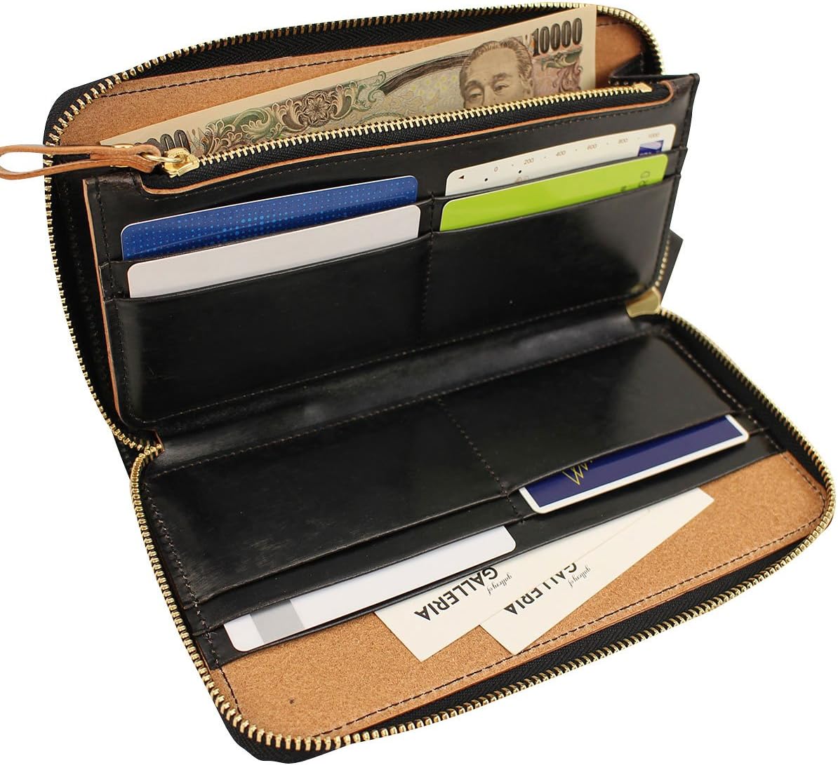 ポーター　フォイル　長財布　ラウンドジップ　ゴールド PORTER(吉田カバン)ゴールドラウンドジッパー長財布 ポーター