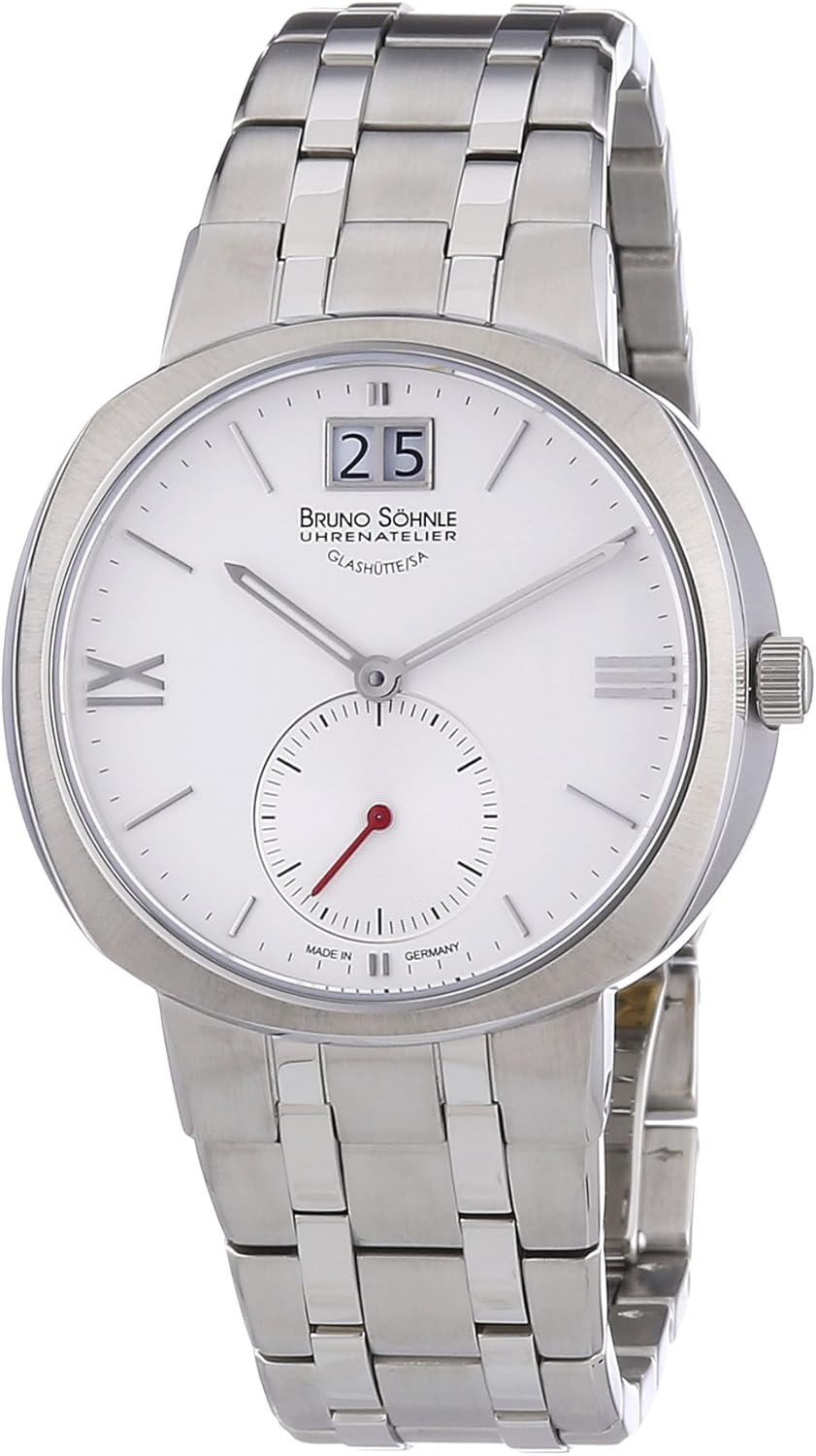 Bruno Soehnle Orologio Analogueico Quarzo Donna con Cinturino in Acciaio Inox 17-13152-232