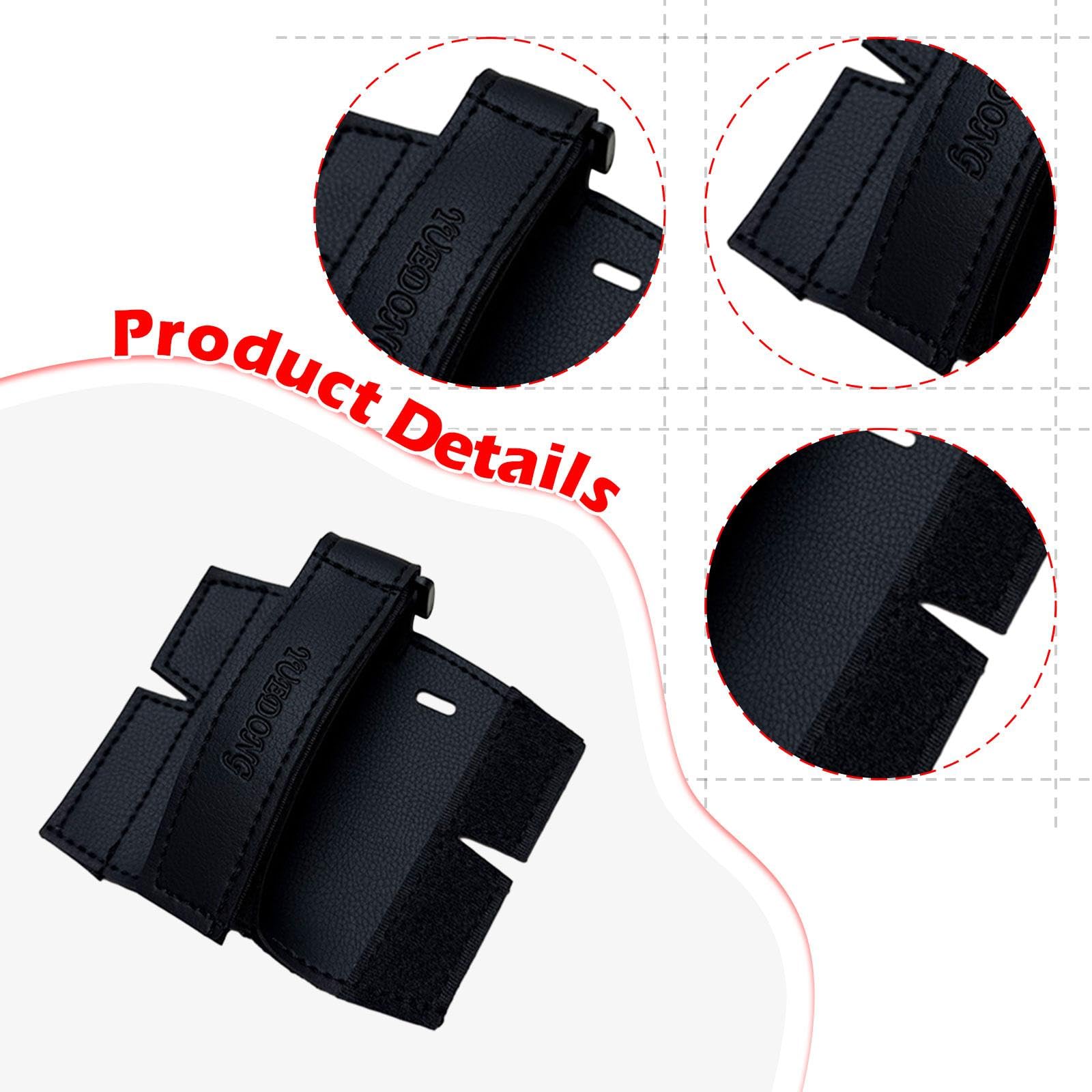 Generic Protector de Mano para Trompa, Portátil, Universal, de Cuero Sintético, Piezas para Trompa