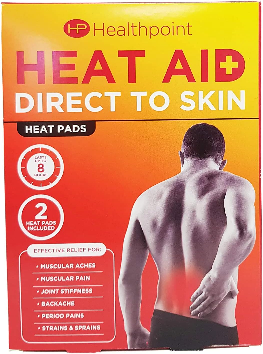 HEAT AID Direct to Skin Heat Patch, 100 g 291641 Amazon.co.uk Health