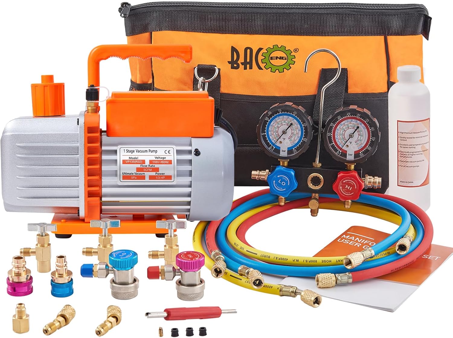 5CFM & 3Way(R32,R1234YF,R134a,R410a)