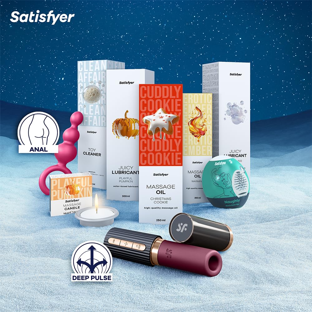 EIS Calendario dell’Avvento Erotico Premium 2025 per Adulti, Single e Coppie | 24 Sorprese Sexy con Satisfyer, Giocattoli Erotici FUN FACTORY e Regali Piccanti | Valore oltre 900€