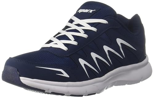 Sm-276 Navy Blue White Running Shoe 