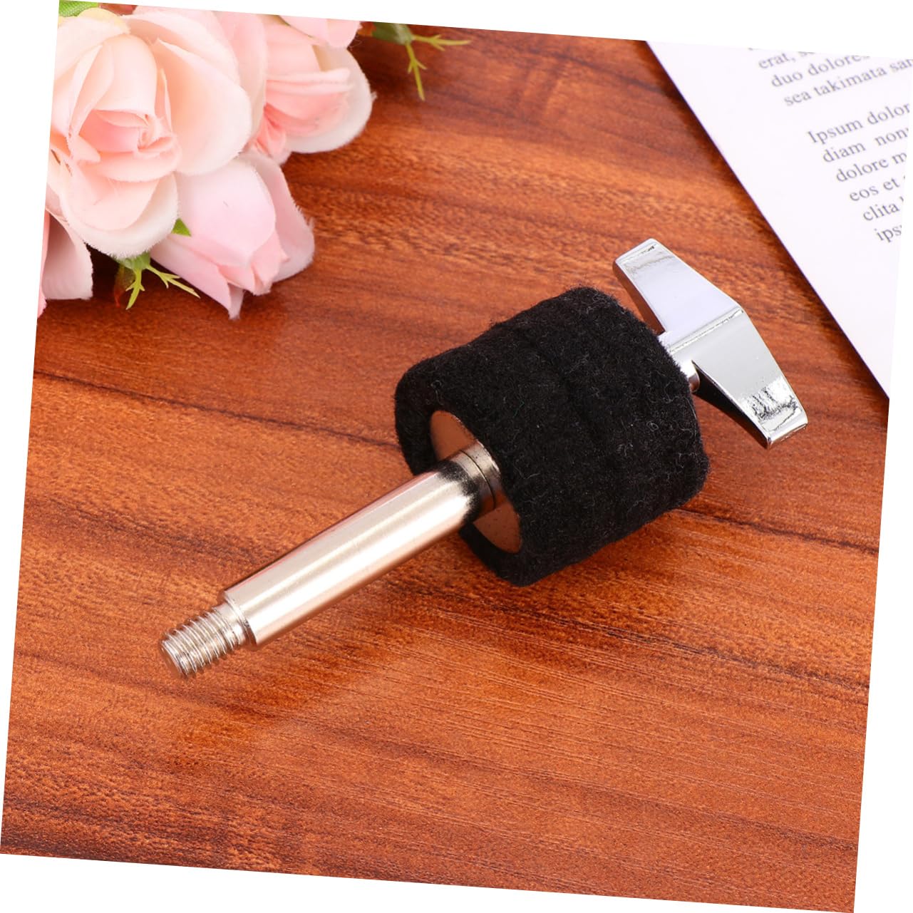 FAVOMOTO Drum Set Accessories Cymbal Arm Tilt Iron Plated Screw Holder Instrument Accessory