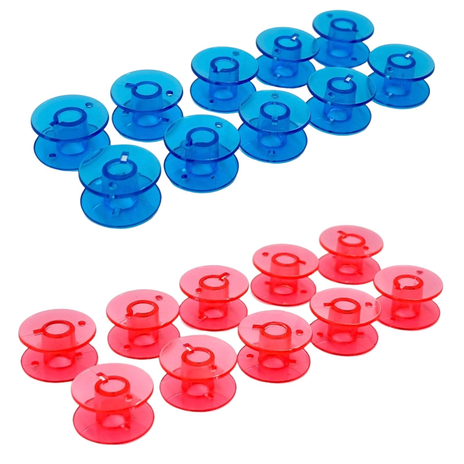 Zenith Pink+Black (10+10) Imported Plastic Bobbins for All Domestic Automatic and Manual Sewing Machines.Suitable for Models Like Singer, Usha Janome, Brother, Rajesh. — Amazon image 10