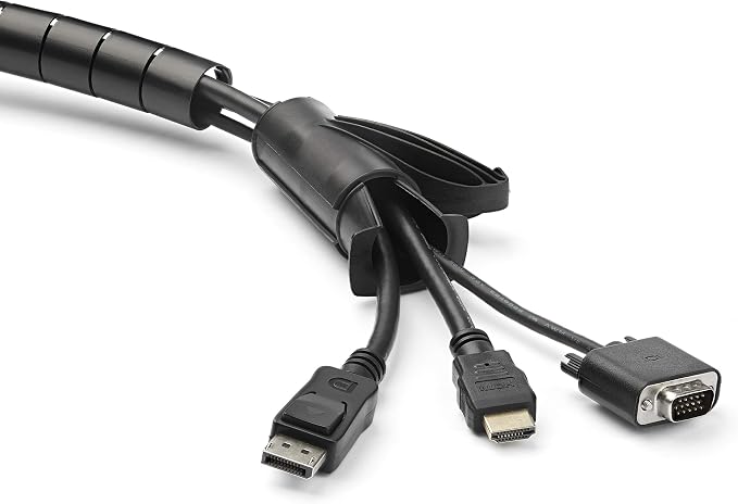 Manga Organizadora de Cables Expandible 2.5m 1.8 pulg miniatura 5