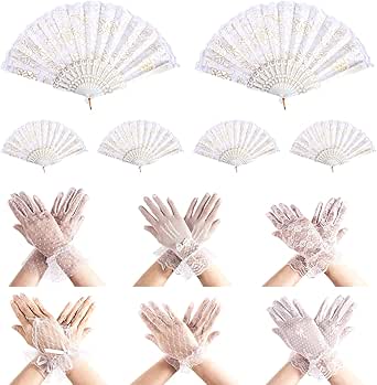 4Pairs White Cotton Gloves Non-Slip Gripper Dots Gloves With Elastic Cuff Men Women Waiters Drivers Parade Serving Formal Gloves