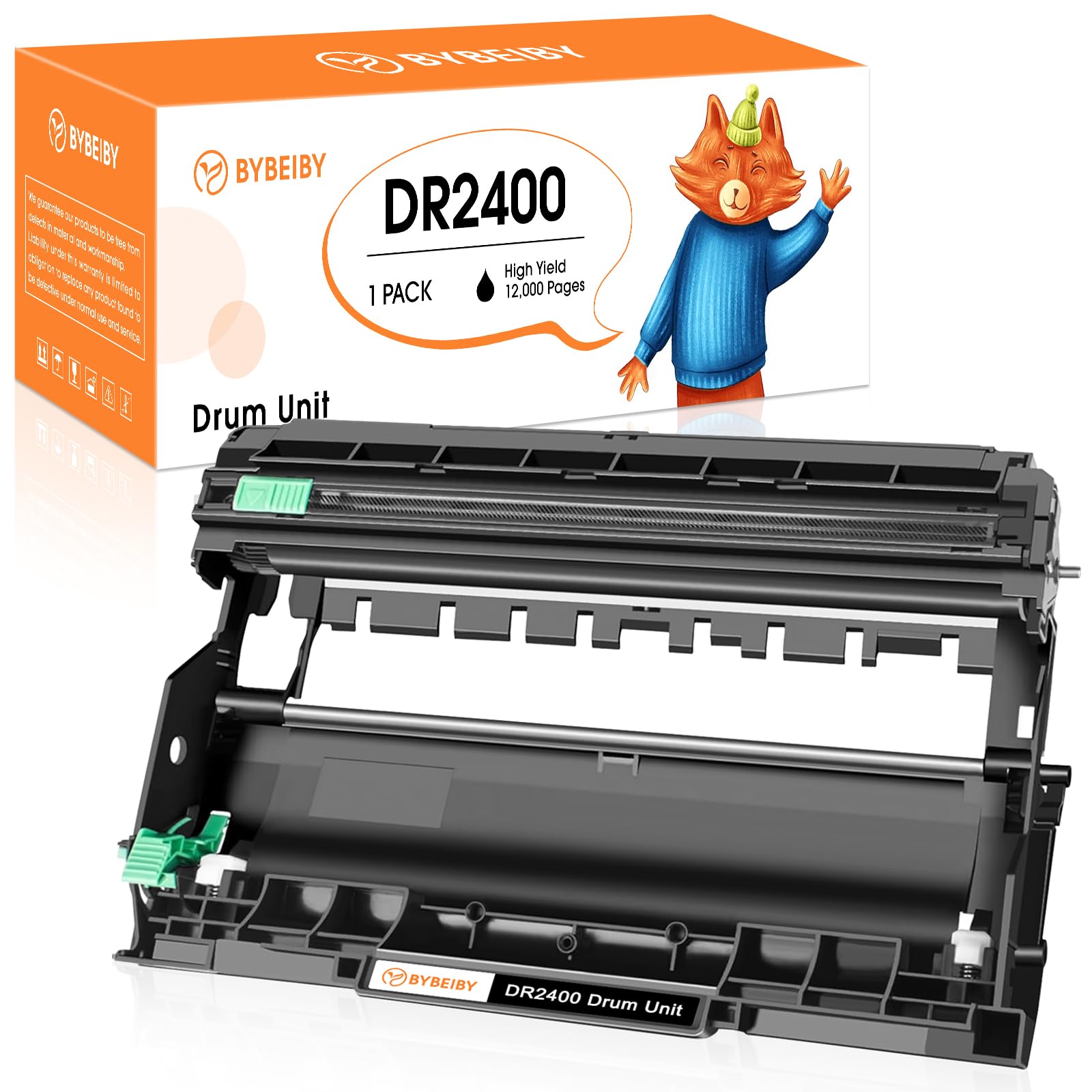 Tambour DR2400 Compatible avec Brother DR2400 DR-2400 Tambour pour Brother MFC-L2710DW HL-L2350DW MFC-L2710DN DCP-L2530DW MFC-L2750DW DCP-L2510D MFC-L2730DW HL-L2375DW L2310D DCP-L2550DN